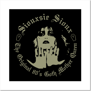 Siouxsie And The Banshees // Vintage Style Design Posters and Art